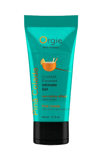 Lubrifiant à base d'eau, embrassable - Orgie - Parfum et contenance au choix