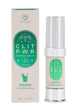 Baume clitoridien effet chauffant et vibrant Clit Pwr - Secret Play - Parfum au choix