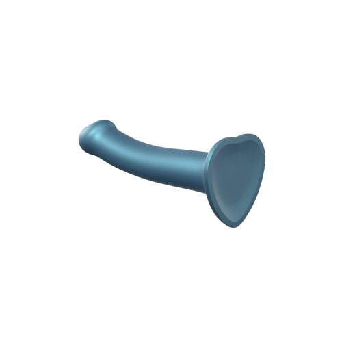 Dildo - Strap-On-Me M (16 x 4 cm) - Bleu Metallic Shine