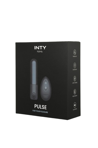 Stimulateur clitoridien bullet télécomandé Pulse - Intytoys