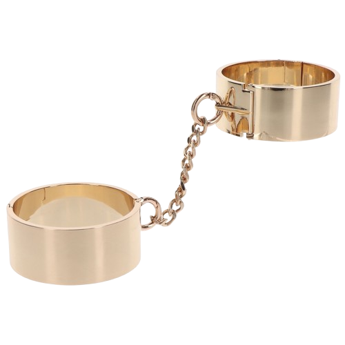 Menottes en métal Slave Wrist Dorées - Taboom