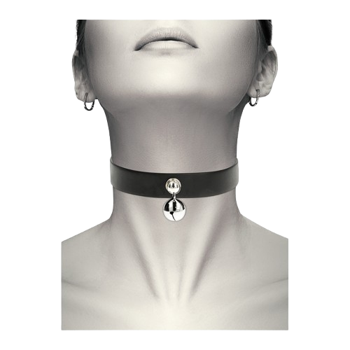 Ras de cou Coquette avec Grelot Noir - Coquette