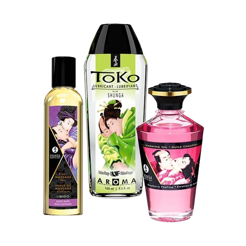 Kit de massage Fruity Kisses - Shunga