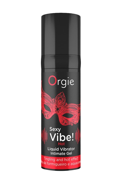 Gel vibrant Sexy Vibe - Puissance 8/10 - Orgie - Fraise