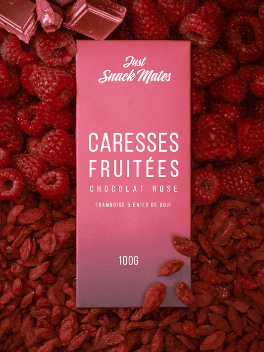 Caresses fruitées - Chocolat rose aphrodisiaque