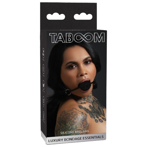 Bâillon Boule Silicone Gag Taboom 4cm - Taboom