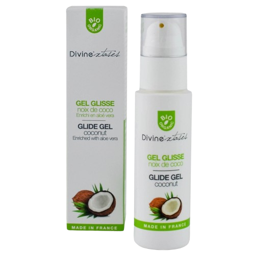 Gel lubrifiant Bio Glisse - Divine'xtases - Parfum au choix