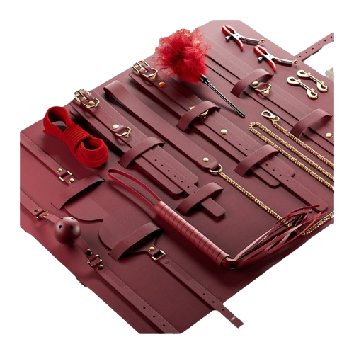 Coffret BDSM 11 Pièces - Clarissa - Rouge