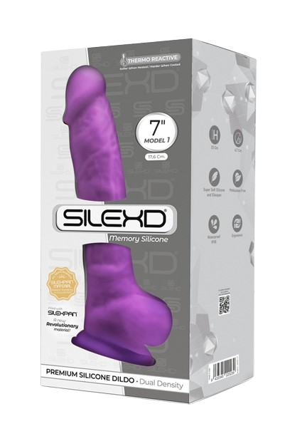 Dildo réaliste 17.5 cm - Silexd - Couleur au choix