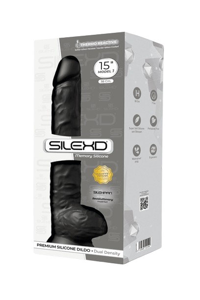 Dildo XXL 38 cm - Silexd - Couleur au choix